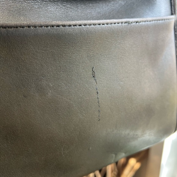 Vintage Coach Legacy Small Zip Crossbody Shoulder Bag 9997 Rare Sage Green Loden - Picture 10 of 15